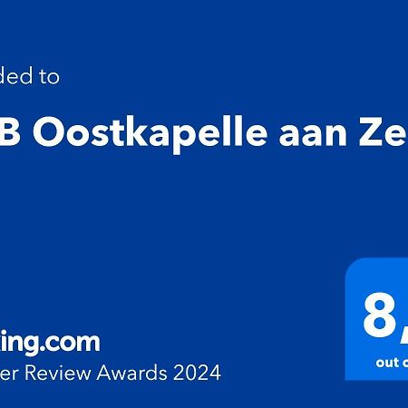 B&B Oostkapelle Aan Zee Екстер'єр фото